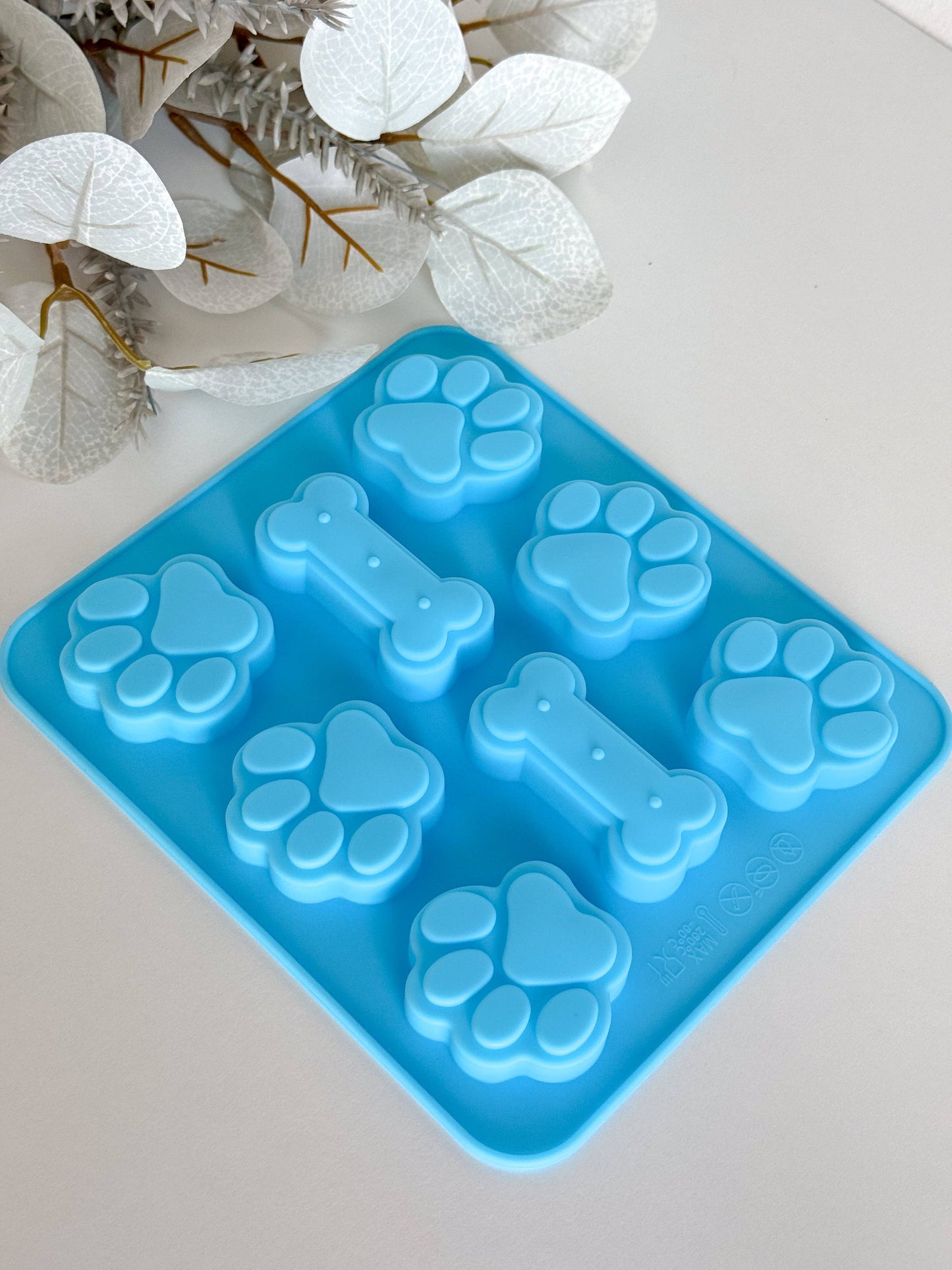 Silikonform pote og bein
