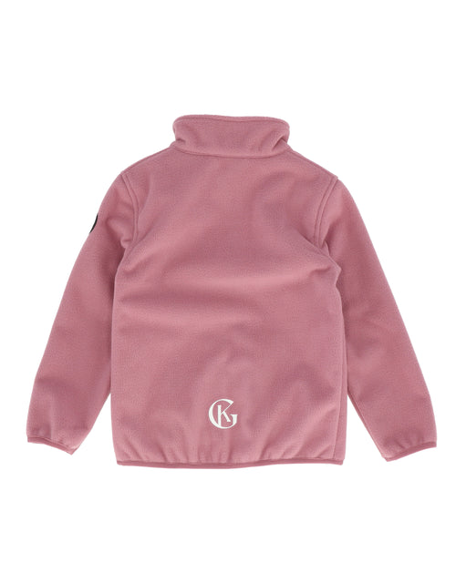Clover Vindfleece Jakke Dus Rosa