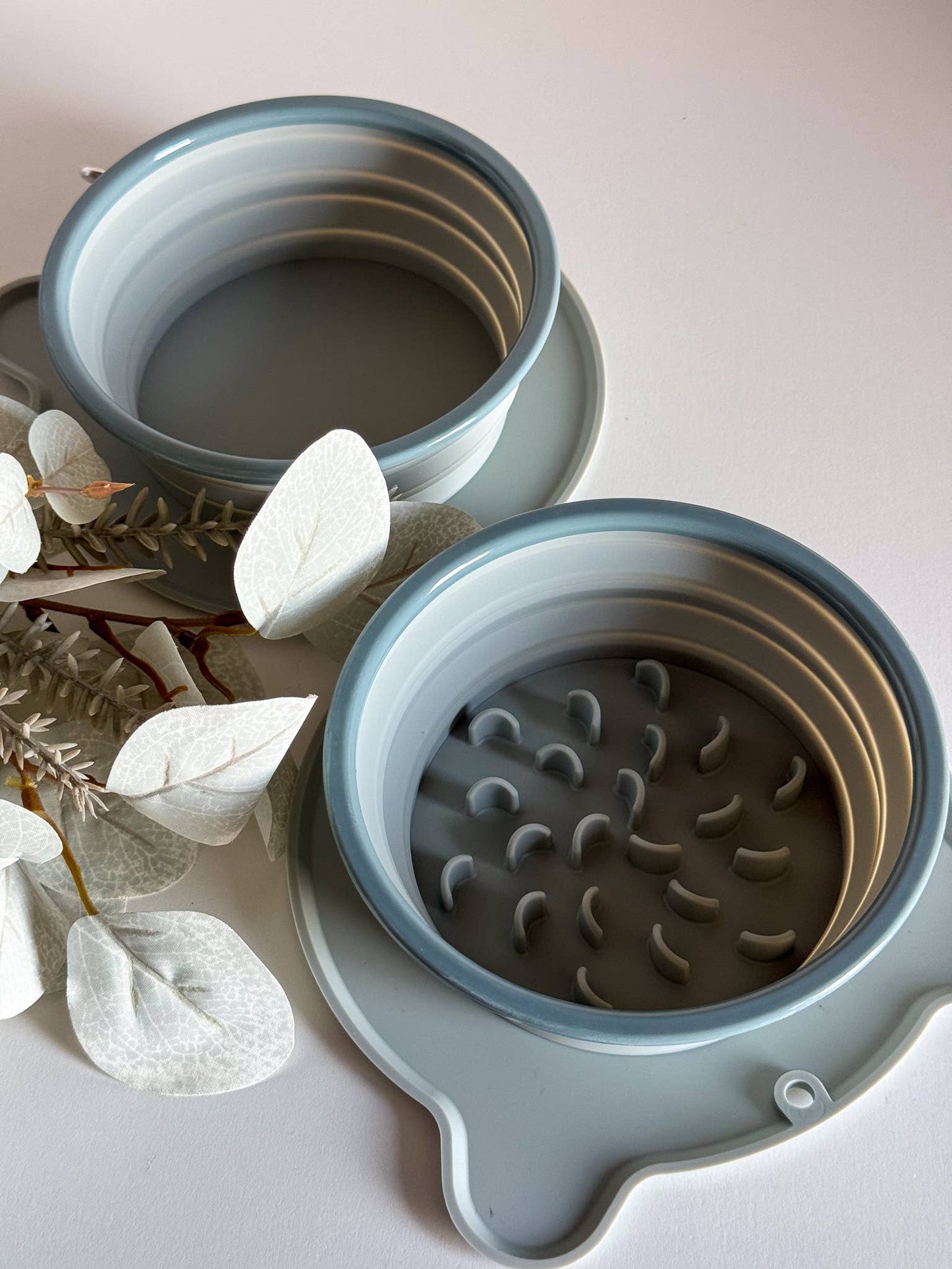 Sammenleggbar reiseskål