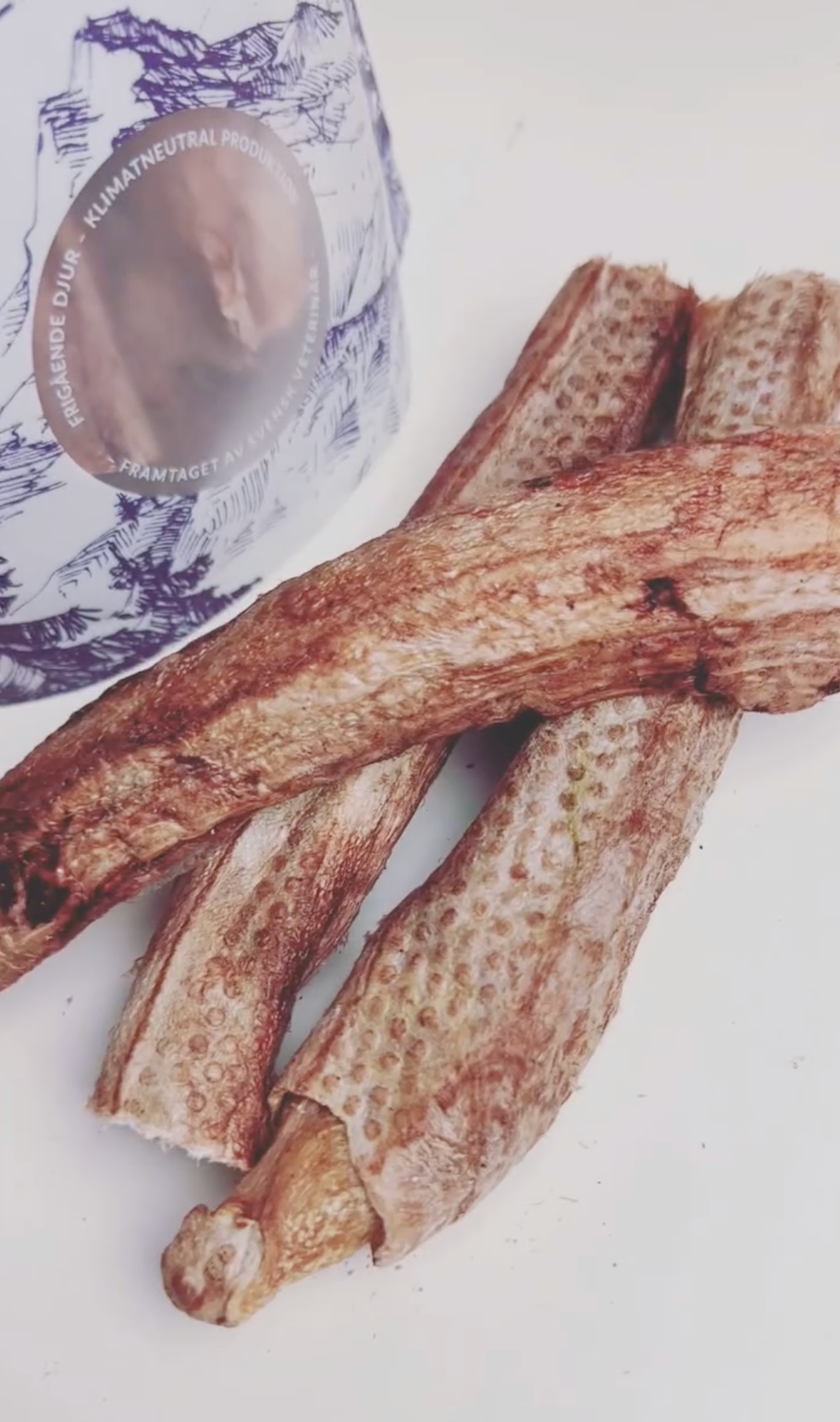 Frysetørket oksemuskel